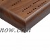 Competition Cribbage Set, Solid Walnut Wood Sprint 2 Track Board with Metal Pegs   553449835